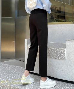 パンツ レギンス | マタニティパンツ レディース 着痩せ マタニティウェア ウエスト調整 上品 無地 カジュアル 大きいサイズ 妊婦服 ボトムス お出かけ マタニティ 日常感 産前着