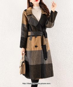 チェスターコート | コート レディース 秋冬 テーラード チェスター 50代 40代 30代 20代 ミモレ丈 アウター 羽織り きれいめ 上品 トレンチコート チェック柄 フェイクウール