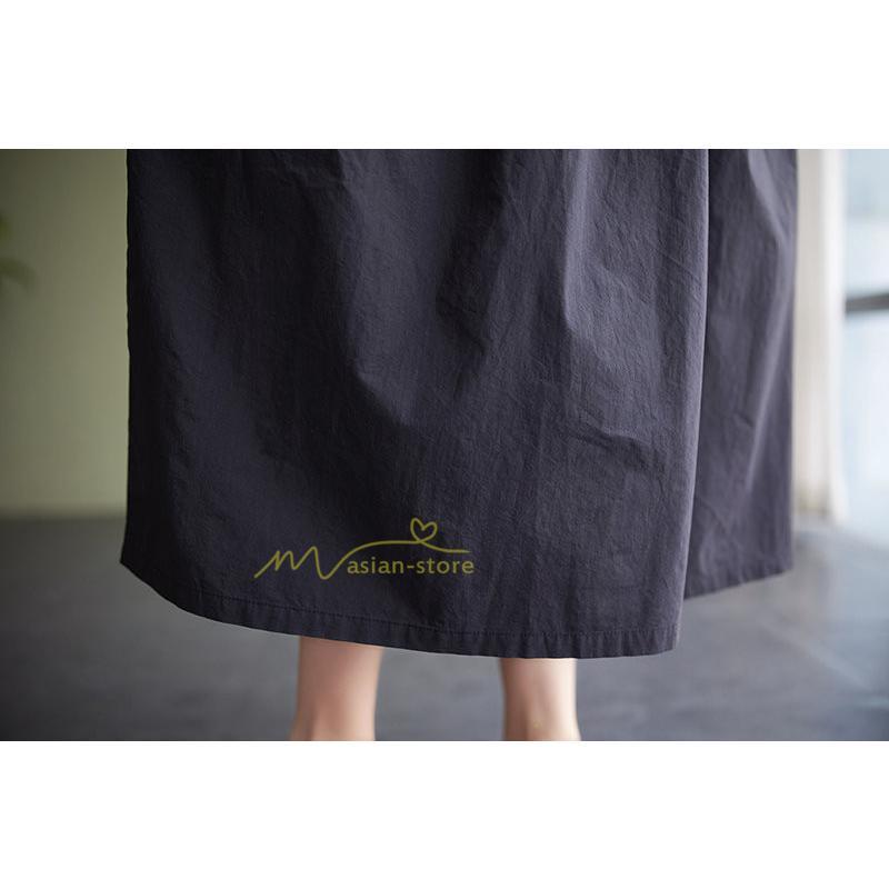 マキシ | 【大人風ロングワンピ】ワンピース レディース 夏 シンプル 無地 大人 通勤着 ロングワンピース ゆったり 20代30代40代 2022 お出かけ 着痩せ カジュアル 上品