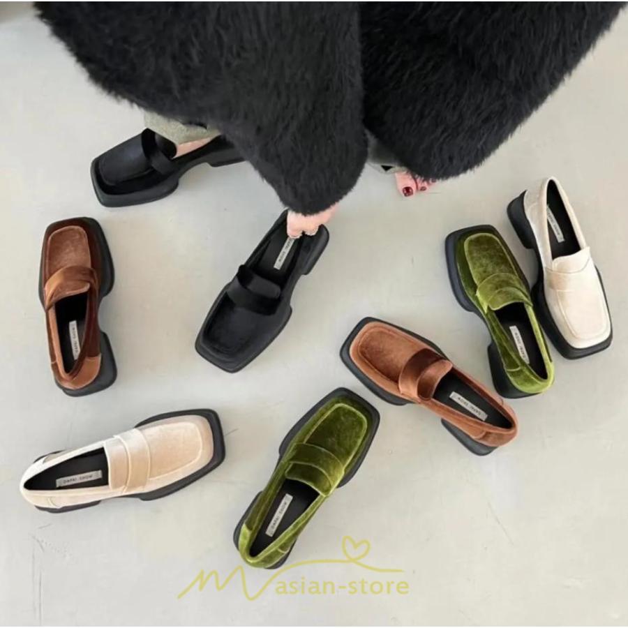 ローファー | パンプス レディース フラットシューズ 靴 レディース 春 夏 秋 冬 2022秋冬 20代30代40代50代 新作 痛くない 送料無料 スクエアトゥ