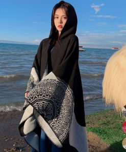 マフラー | ニットマント レディース ニットマフラー