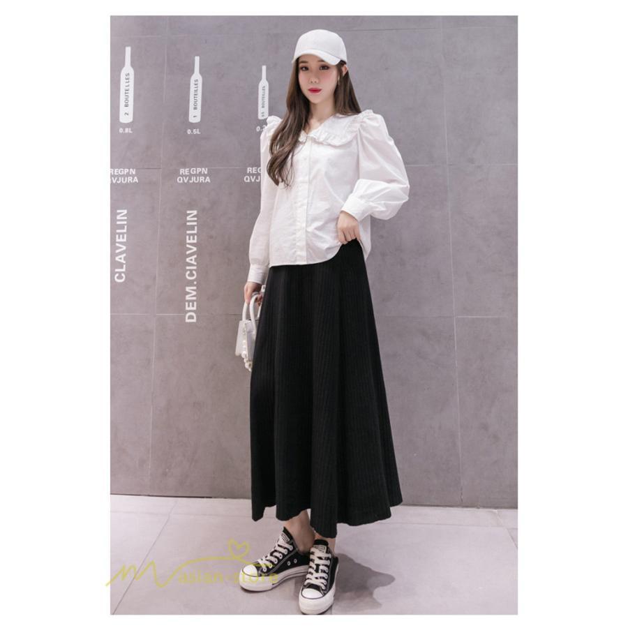 スカート | マタニティ 服 妊婦服 マタニティフレア Aライン着痩せ 産前 産後 マタニティウェア ウエスト調整 フレア 妊婦服 日常感 Aライン