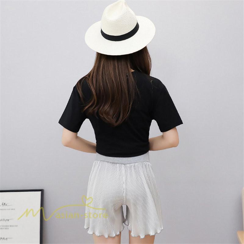 ショートパンツ | マタニティウェア パンツ マタニティパンツ サマーパンツ 夏 部屋着 カジュアル レディース ゆったり ウエスト調整 妊婦 マタニティ おしゃれ 大きいサイズ