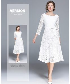 レースワンピース | 短納期ワンピース レディース 大きいサイズ マキシワンピース レースフレア ロング マキシワンピ きれいめ 通勤 イベント 食事会 上品 二次会 パーティー