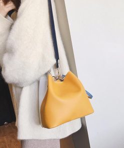 ショルダーバッグ | バケツバッグ レディース バイカラー