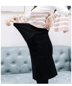 マタニティ | マタニティスカート 秋服 レディース 秋冬スカート 妊婦スカート 調整可 産前産後 膝丈スカート 妊娠妊婦 妊婦服 腹包み スカート ママ 送料無料 無地