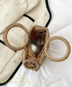 さいふ　バッグ | カゴバッグ バック 籠 夏 手編み レディース ハンドメイド トートバッグ ナチュラル かごバッグ 夏 サマーバッグ 2022新作 軽い オシャレ 可愛い 女の子