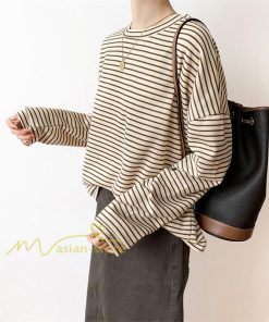 tシャツ・カットソー | Tシャツ レディース トップス 長袖 カットソー ボーダー シンプル ボートネック ストライプ柄 20代30代40代50代 着回し 通勤通学 お出かけ カジュアル 着痩せ