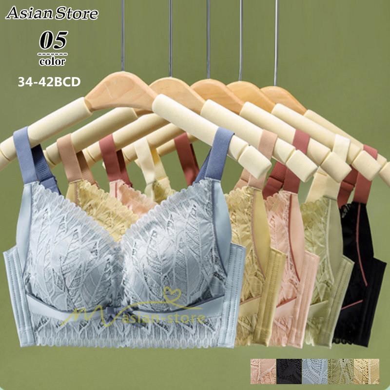 ショーツ | 胸 小さく 見せる ブラ 大きいサイズ クラッシィワイヤレスブラ ボタニカルレース ブラジャー フルカップ 20代30代40代50代60代 ノンワイヤー 補正 上品 下着