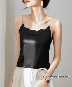 キャミソール タンクトップ | キャミソール サテン インナー レディース 重ね着 キャミ サテン生地 下着 肌着 ノースリーブ 光沢感のあるキャミソール 秋 滑らかな手触り 夏 トップス 春
