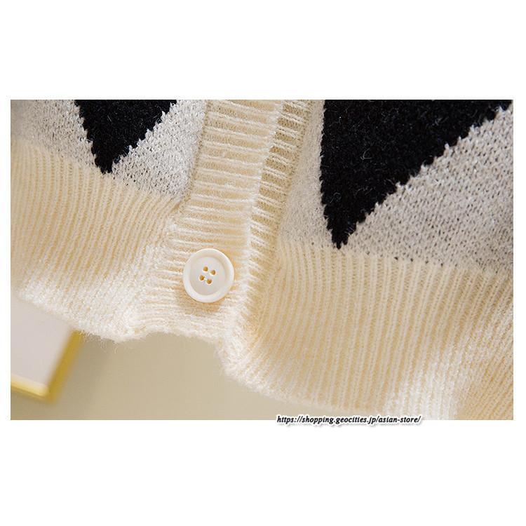 ベスト | ニットレディース トップス Vネック タンクトップ ノースリーブ 袖なし インナー ニット 重ね着風 レイヤード風 20代30代 セーター 女ニット