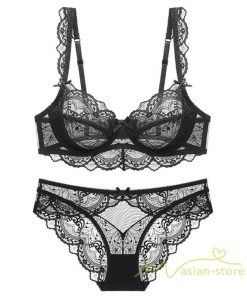 送料無料セール | ブラジャー ショーツセット 下着女性 上下セット 下着 大きいサイズ 30代 40代 脇肉 補正ブラ ワイヤーあり ナイトブラ ノンパッド レース セクシー