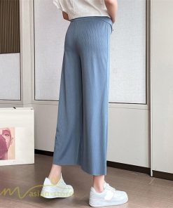 パンツ レギンス | マタニティ パンツ レディース 着痩せ 上品 マタニティウェア ローウエスト ワイドパンツ マタニティパンツ 妊婦服 夏服 薄手 サマーパンツ お出かけ 9分丈 夏