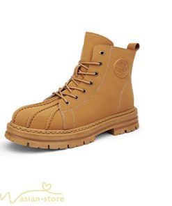 ショートブーツ | レディース ブーティー 太ヒール ブーツ ショートヒール カジュアル レースアップ 厚底 コスプレ靴 編み上げブーツ 歩きやすい 厚底ブーツ