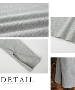 ワンピース | ニット秋冬 30代40代 レディース リブニット 長袖 セクシー ロングタイトスリムフィット きれいめワンピ