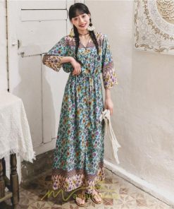 マキシ | ワンピース 大人 上品 きれいめ 長袖 大人可愛い 長袖 カシュクール Vネック ロング丈 マキシ丈 夏 秋 発表会 スリット Aライン お呼ばれ エレガント お嬢様