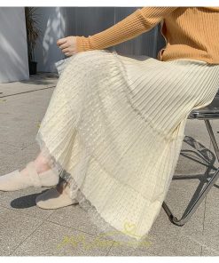 スカート | プリーツレディース ロング丈 マキシ 黒 グレー ベージュ ニット Aライン 秋冬コーデ 秋冬物 お出かけ デート 新着 普段着 旅行 女子会 新作 お呼ばれ