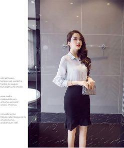 スカート | タイトマーメイドハイウエスト セクシーヒップアップ 膝丈無地 黒 オフィス 30代40代 50代 フォーマル