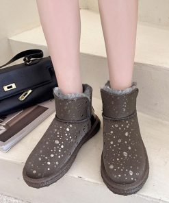 ムートンブーツ | 裏起毛 ショートブーツ