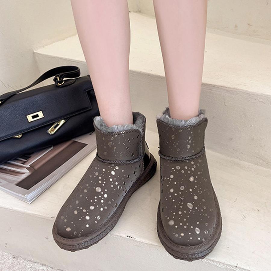 ムートンブーツ | 裏起毛 ショートブーツ