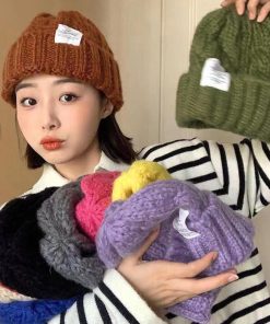 ニット帽 | ケーブル編み ニット帽子 レディース秋冬