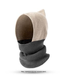 レディース | ニット帽 目出し帽 フェイスマスク ウール 女子ニットキャップ 女性用スキー帽子 耳カバー あったか 防寒対策 冬 2022新作　