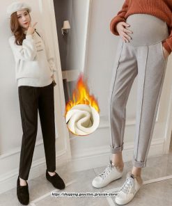 パンツ レギンス | マタニティパンツ 秋冬 テーパードパンツ 厚手 裏起毛 防寒 暖かい マタニティ 産前産後 お腹楽チン スリム ロングパンツ 妊婦 妊娠 ゆったり ママ 妊婦パンツ