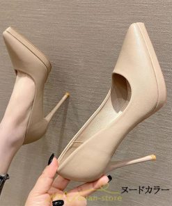 パンプス | ハイヒール 痛くない 華奢魅せ 美脚 黒 歩きやすい 11.5cmヒール レディース 靴 フォーマル ポインテッドトゥ 二次会 パーティー 通勤 オフィス 結婚式