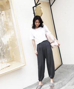 サルエルパンツ | パンツ ロング ハイウエスト ボトムズ