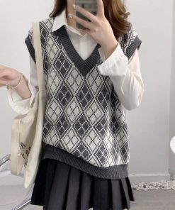 ニット・セーター | ニットベストレディース秋冬ニットトップス