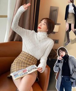 ニット・セーター | ハイネックニットトップス レディース秋冬