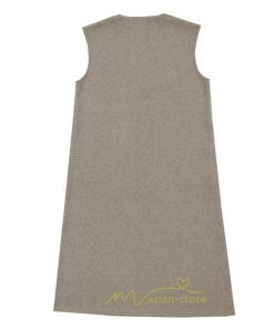 マキシ | ワンピース ジャンパースカート ジャンスカ 深Vネック ロングワンピース Vネック スリット入りロングワンピース ノースリーブ オフィス 大人 30代40代