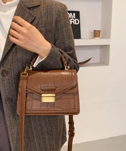 ショルダーバッグ | クロコ型押し 韓国風