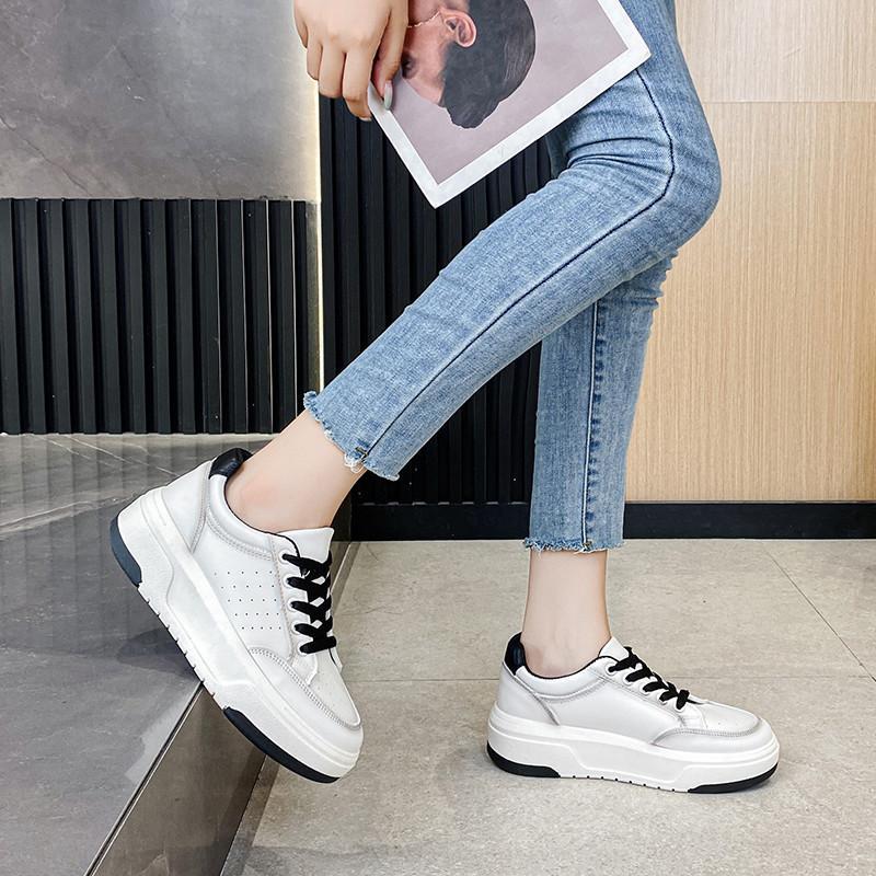スニーカー | レディースシューズ レースアップ ローカット 厚底靴 履きやすい フラットシューズ ローカットシューズ カジュアルシューズ