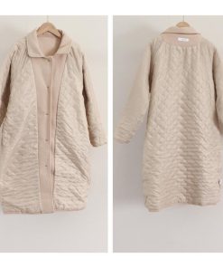 トレンチコート | ステンカラーコートレディース中綿コート冬
