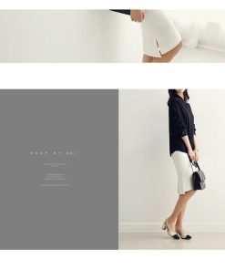 スカート | タイトスリット セクシーAライン 通勤 ハイウエスト 無地 レディース オフィス OL 膝丈大きいサイズ