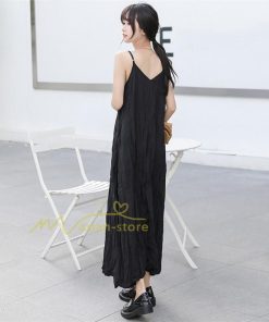 マキシ | ジャンパースカート レディース サロペット オールインワン キャミワンピース 無地 オーバーオール ゆったり カジュアル 通勤 20代30代40代 エレガント 不規則