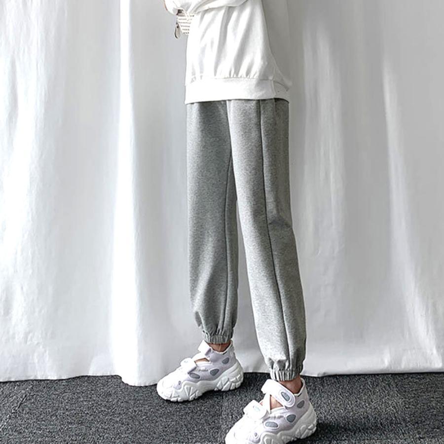 サルエルパンツ | ロングパンツ カジュアル 無地 ウエストゴム ヨガウェアパンツ レディース 韓国 スウエットパンツ
