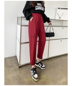 チノ・テーパード・ジョガー・スキニーパン | テーパードパンツ パンツ レディース ボトムス ストレッチ 美脚 コットン ハイウエスト 快適 楽チン 体型カバー 着痩せ 買い物 運動 部屋着 お出かけ スポーツ