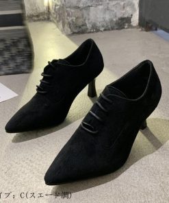 パンプス | アンクル丈ブーティ ハイヒール 韓国風