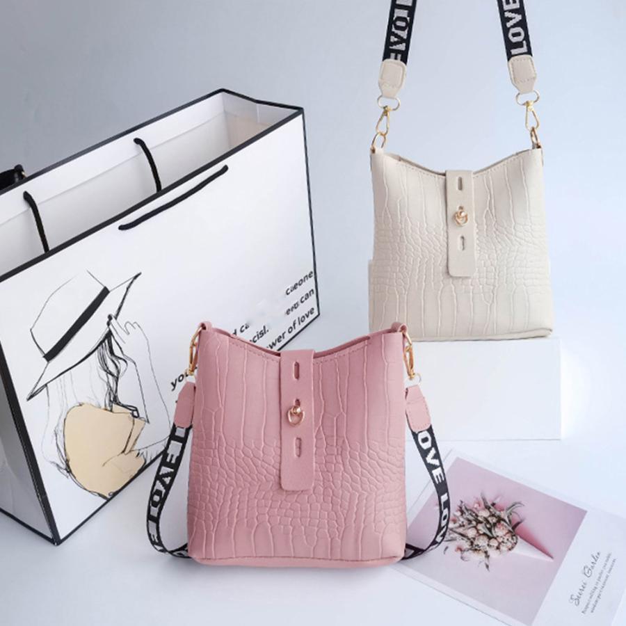 ショルダーバッグ | ミニクロコ型押し 春夏