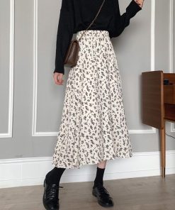 フレアスカート | 小花柄 Aラインスカート