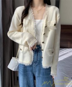カーディガン | 2022秋冬ニットアウター レディース ニットニット セーター 長袖 羽織り フロントボタン 可愛い トップス 20代40代 通学通勤