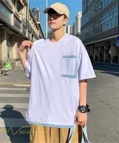 Tシャツ | Tシャツ メンズ 半袖 カットソー 切り替え 重ね着風 夏新作 サマー ファッション メンズスタイル カジュアル 大きいサイズ 夏 格好いい クルーネック