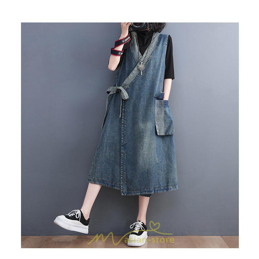 オーバーオール サロペット | サロペット レディース 春夏秋冬 オールインワン オーバーオール ワンピース 体型カバー デニム ロング丈 30代 20代 おしゃれ 大きいサイズ 40代