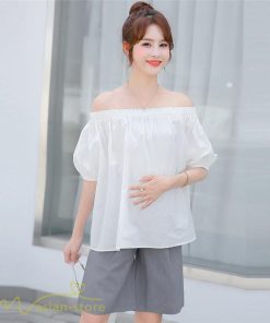 パンツ レギンス | ハーフパンツ ワイドパンツ マタニティパンツ ゆったり おしゃれ 上品 大きいサイズ 上品 マタニティウェア ポケット付き ウエスト調整 サマー 妊婦服 ママ