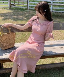 マキシ | ワンピース レディース 夏 40代 きれいめ 膝丈ワンピース 夏 半袖 ワンピ フリル ロング丈ワンピ オシャレ 着痩せ 新作 お出かけ カジュアル 通勤通学 上品 春物