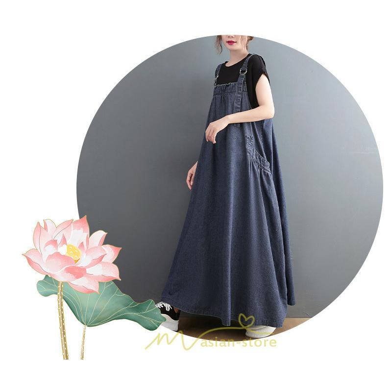 オーバーオール サロペット | オーバーオール レディース スカート サロペット 春 夏 秋 冬 20代 30代 40代 デニム お出かけ ジャンスカ ジャンパースカート ポケット付き デート 外出