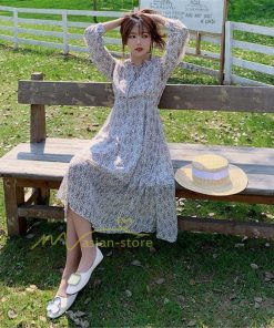 マキシ | ワンピース レディース 大人 ワンピ 花柄 夏秋 Vネック カジュアルワンピ 着やせ きれいめ ミモレ丈 カジュアル エレガント お出かけ 20代30代40代 通勤通学