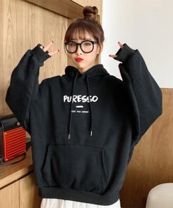パーカ | 秋冬 袖ボリューム 韓国 暖かい 長袖 裏起毛 レディース ビッグパーカー トップス パーカー